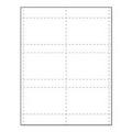 Classic Paper Name Tag Inserts - 1 Color (4"x2 1/2")